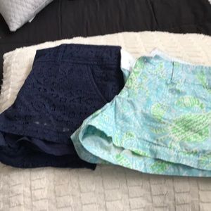 Lilly Pulitzer shorts bundle